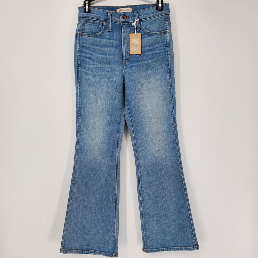 Madewell Blue High Rise Dark Wash Denim Skinny Jeans Petites 26 NEW BHFO 2638